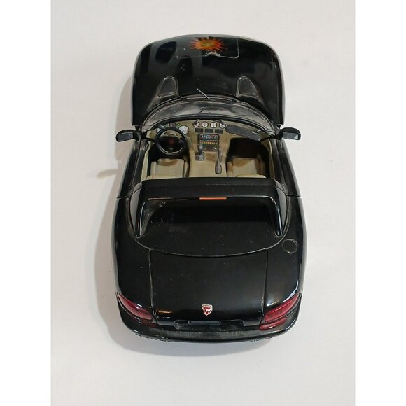 Burago Dodge Viper RT/10 Black Diecast Toy Model 1/18 Made In ITALY - Picture 4 of 16